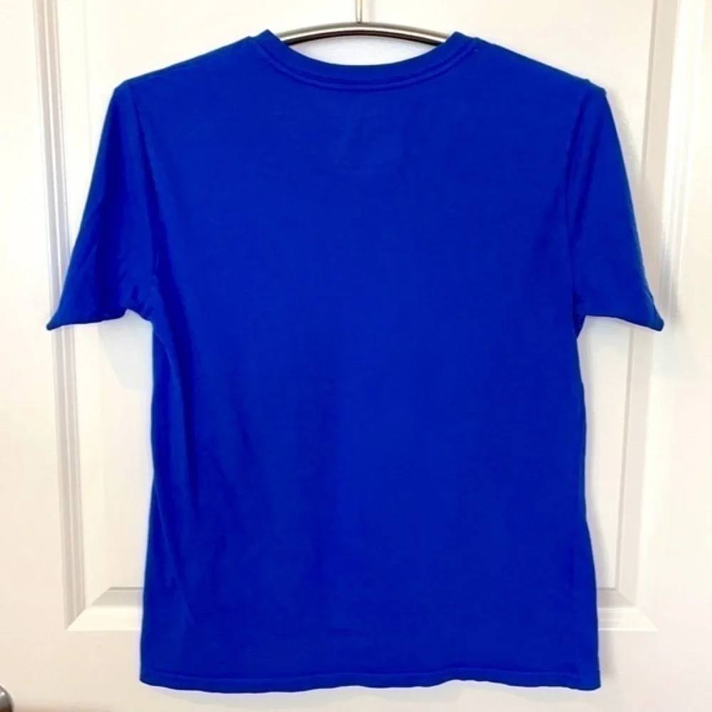 NAUTICA | Youth Size Large 14/16 Blue Shirt with Black Embroidered Sailboat Logo